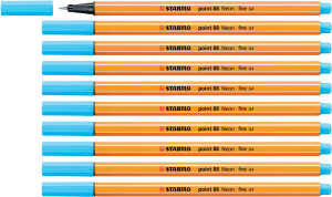 STABILO point 88 neonblau 4006381493420
