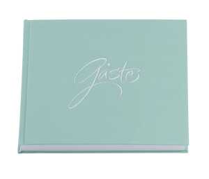 Gästebuch Forever Mint gebundes Buch 210x210 mm
