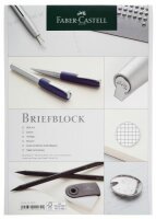 Briefblock A4 kar.FSC-Mix Faber Castell,50 Blatt -...