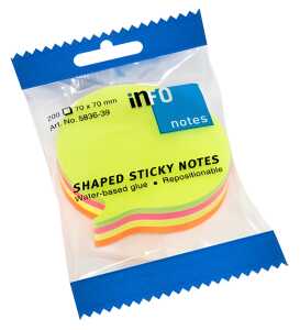 Haftnotizen Sprechblase 75x75mm 200 Blatt