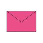 Briefhülle C6 5ST pink COLORETTI 220705554