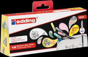 Edding Fasermaler fein 1200 1 mm 14er-Set