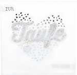 Glamour Klappkarte quadratisch Motiv 52