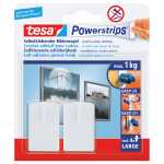 tesa Powerstrips Bilder-Nagel, weiß , Haltekraft: max. 1 kg (8756187)