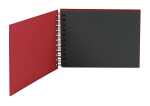 Fotospiralbuch SOHO 19,5x14,5cm rot SOHO 1329452360 40Seiten