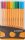 STABILO point 88 20er ColorParade anthrazit/orange