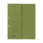 Ösenhefter - A4 1/2 Vorderdeckel kfm. Heftung, grün, Manila, 250 g/qm