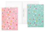 Schnellhefter Karton A4 Motiv "Dots", rosa...