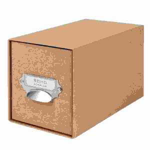 S.O.H.O. CD-Schubladenbox mit Griff Kraft