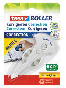 Korrekturroller Blister Nachfüllkas. 14mx8,4mm