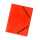 Falken Falken Einschlagmappe Karton orange, 3 Klappen, mit Gummizug