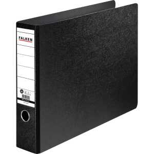 Falken Falken Ordner A3 quer, N80, Hartpappe schwarz
