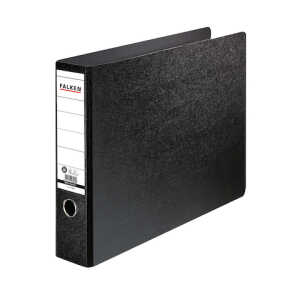 Ordner Pappe A3 quer 8 sw FALKEN