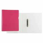 Idena Ringbuch A4 2 D-Ringe,25mm, himbeer