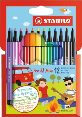 STABILO Pen 68 Mini 12er Kartonetui