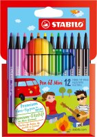 STABILO Pen 68 Mini 12er Kartonetui