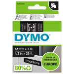Dymo Schriftband D1 Kunststoff laminiert 7 mx12 mm...