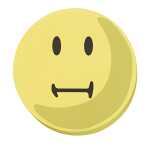 Wertungssymbole neutral d=9,5cm, gelb, 100 Stück