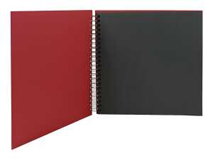 Fotospiralbuch SOHO 29x29cm rot RÖSSLER 1329452367 60Seiten