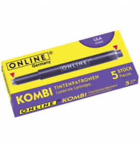 Kombi-Patrone lila f.Standard-u.Lamy-FH,5St.