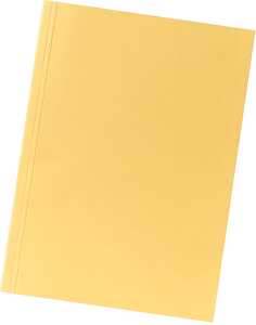 Falken Aktendeckel - A4 gelb, Manilakarton 250 g/qm