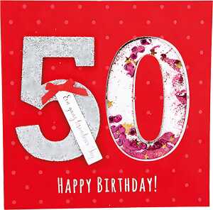 Glamour Klappkarte quadratisch Motiv 5