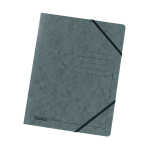 Falken Eckspanner Karton dunkelgrau mit Gummizug,...