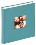 Buchalbum Fun petrolgrün 30x30 cm, mit Ausschnitt -...