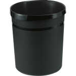 Papierkorb GRIP KARMA öko-schwarz 18 Liter