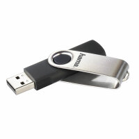 USB Speicher Stick 16GB USB 2.0 schwarz silber - mit...