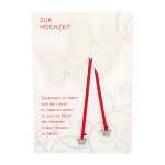 Hochzeit 4 Jahreszeiten Klappkarte Motiv 20