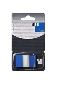 Q-Connect Index - 25 x 45 mm, blau, 50 Streifen