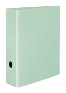 Ordner A4 S.O.H.O Mint mit Hebelmechanik und - Griffloch 80mm