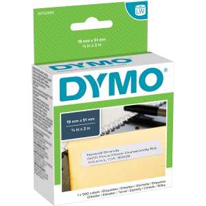 Dymo LabelWriter™ Etikettenrollen Vielzwecketikett 19x51 mm weiß