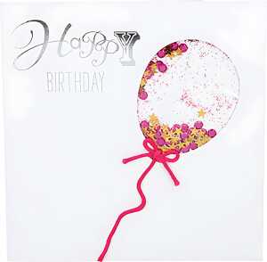 Glamour Klappkarte quadratisch Motiv 19