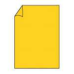 Briefbogen A4 165g 10ST gelb COLORETTI 220726543