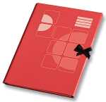 Sammelmappe A3 Hochrot mit Band