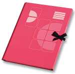 Sammelmappe A3 Pink mit Band 4001868069716