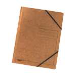 Falken Falken Eckspanner Karton braun mit Gummizug,...