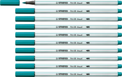 STABILO Pen 68 brush türkisblau