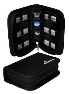 USB Archivierungsmappe schwarz MEDIA RANGE BOX98 für 6USB&3SD