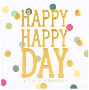 Glamour Klappkarte quadratisch Motiv 53