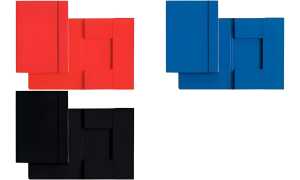 LEITZ 3926 Sammelmappe A4 Hartpappe rot