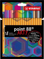 STABILO point 88 18er Etui „ARTY"