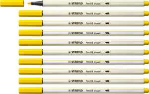 STABILO Pen 68 brush gelb 4006381545525