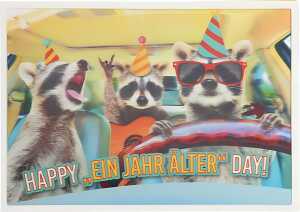 3D Foto Mediklappkarte Motiv 2