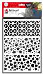 Motivschablone A4 Art Stencil Mod.Combinat.