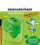 Doppelspitzdose Tabaluga grün Blister