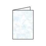 Coloretti Karten 5 Stück B6 Hd-Pl 225g Aquablau