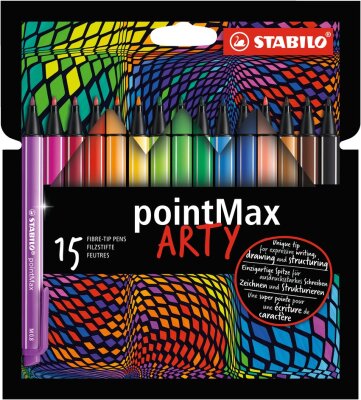 STABILO pointMax 15er Etui „ARTY"